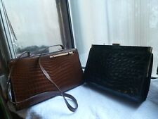 Sacs en crocodile véritable