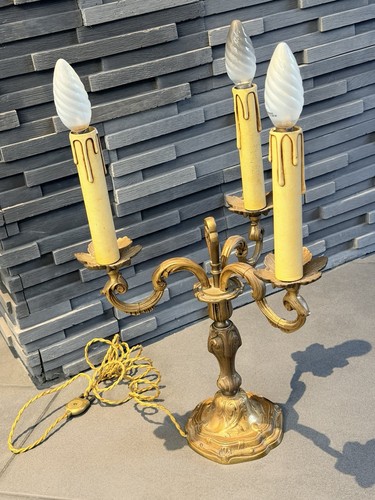 Lampe chandelier bronze - lampe,