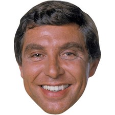 Jean-Pierre Foucault (1985) Big Head. Masque plus grand que nature.