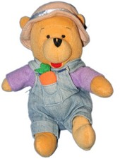 Collector Peluche Doudou  Winnie l'Ourson Jardinier 20 cm Disney Store