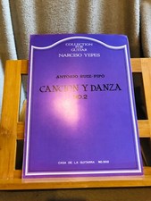 Antonio Ruiz-Pipo Cancion y Danza n°2 partition guitare Casa de la guitarra 502