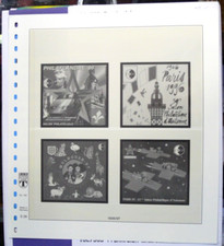 LINDNER : FRANCE 1996/97 POUR BLOCS CNEP - 18 TROUS POUR RELIURE REGULAR - NEUVE