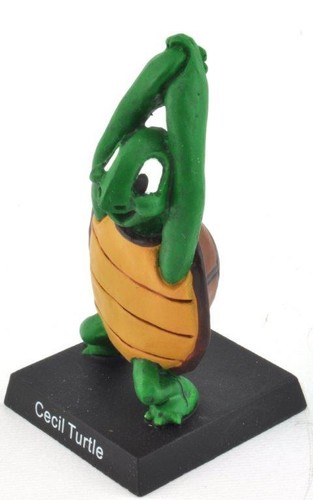 Cecil turtle figurine - turtle,
