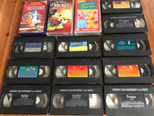 WALT DISNEY  - 14 CASSETTES VHS POUR LES ENFANTS - ORIGINALES