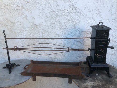Ancien tourne broche - ancien,