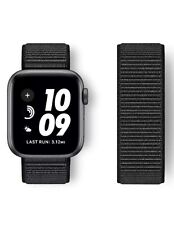 Bracelet de montre réglable en nylon TU pour Apple Watch 38/40/41mm 42/44/45mm