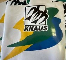 Autocollant de voyageur sport Knaus, autocollant Knaus pour camping-car voyag...