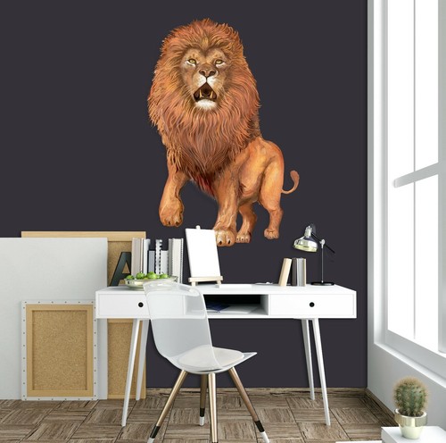 Lion paresseux c54 animal - lion,