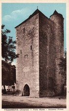 CPA 12 - VILLENEUVE (Aveyron) - Porte Haute - Ancienne Prison