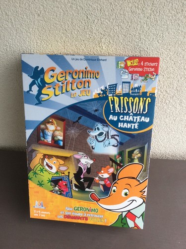 Geronimo stilton frissons au - stilton,