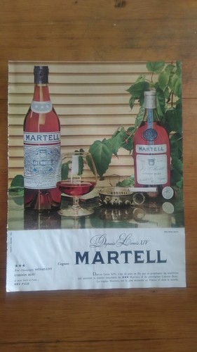 Pub ancienne advert - advert, cognac