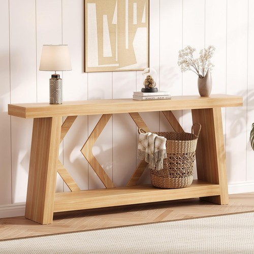All wood console - 70.9,