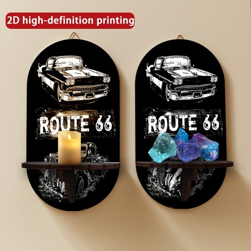 Route vintage american - 66,