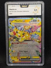Carte Pokemon PIKACHU EX - PCA 9.5 - EV8 SSP FR - 057/191 - Neuf