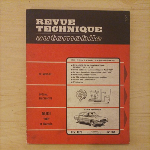 Revue technique audi - revue, 100