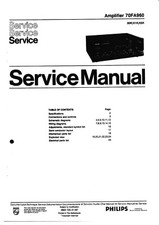 Service Manuel D'Instructions