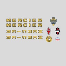 Autocollants De Cadre De Bicycle Mercier - Decals - Transferts N.02