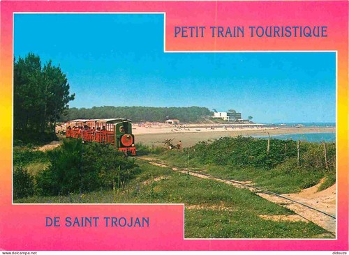 Carte postale trains - postale,