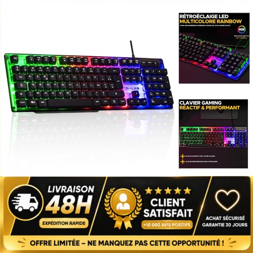 The lab keyz neon clavier - the,