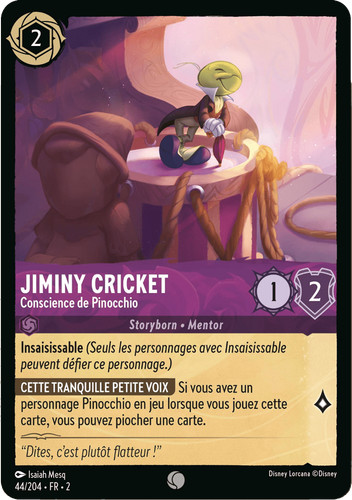 Jiminy cricket conscience de - -,