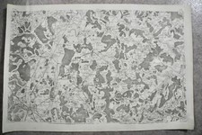 CASSINI CARTE IN PLANO 630mm X