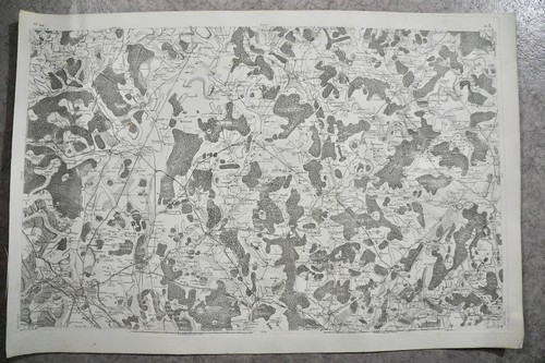 Cassini carte plano 630mm x - in,