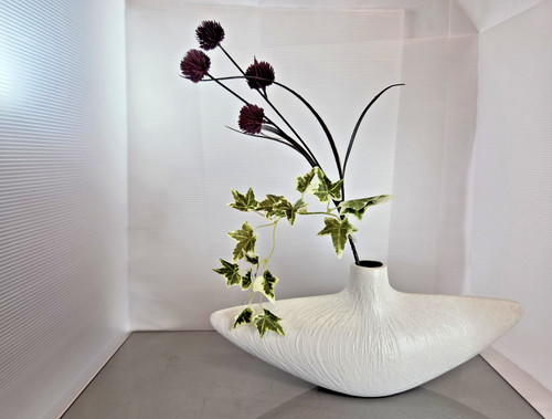 Vase japonais sculptural