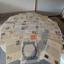 35 documents philatéliques 