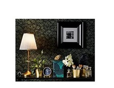 Lampe de table pilier vintage fait main art déco fonctionne laiton ancienne