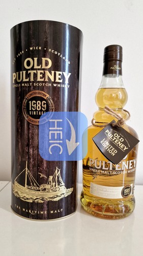 Whisky old pulteney 1989 - whisky,