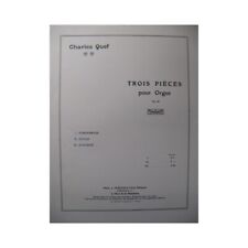 QUEF Charles Paraphrase Orgue 1914