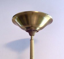 Lampadaire halogène Bronze véritable Lumalux (Lucien Gau Paris)