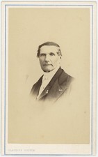 CDV circa 1865. Homme avec