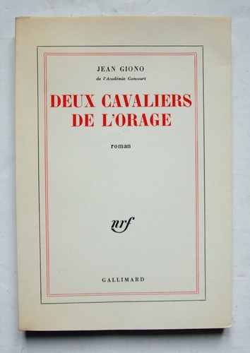 Giono deux cavaliers de - (jean),