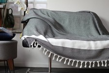 Grand Plaid, jeté de canapé