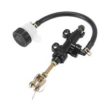 Arrière Frein Maître Cylindre Pompe avec Réservoir pour Moto Noir