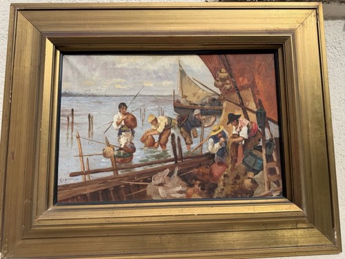 Huile sur toile - ,