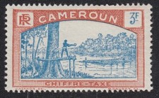 TIMBRE Taxe Cameroun 1925-27