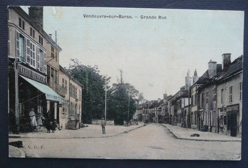 Cpa vendeuvre sur barse - sur,