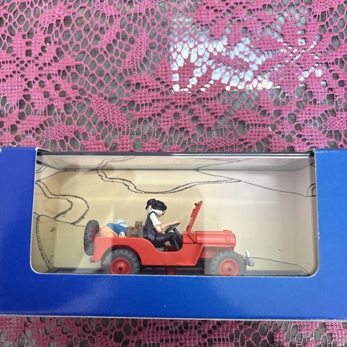 Voiture tintin la jeep - voiture,
