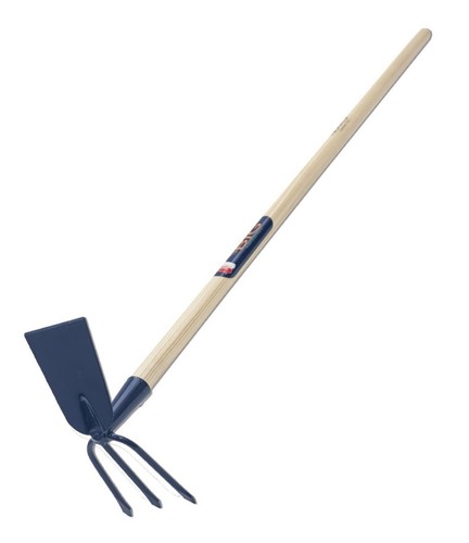 Houe droite avec fourche - ,