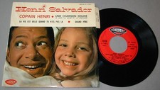 Henri SALVADOR  Copain Henri - EP 45T   LANGUETTE
