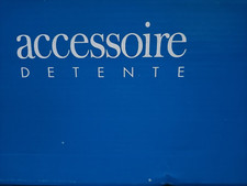 ACCESSOIRE DIFFUSION Sneakers Légers Mocassins d'Été Toile Rare Introuvable 35