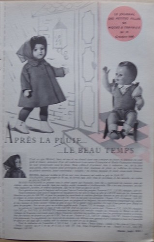 Page poupées modes - page,