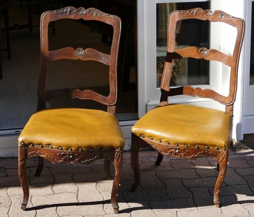 Paire larges chaises - paire,