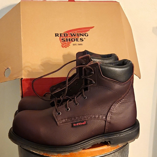 Red wing shoes - shoes, steel