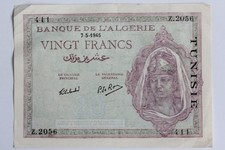 Billet 20 Francs Algérie 7 mai 1945 pr. neuf (57935)