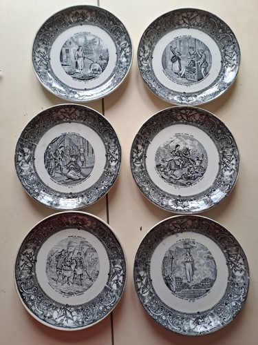 Assiettes parlantes gien - 6,