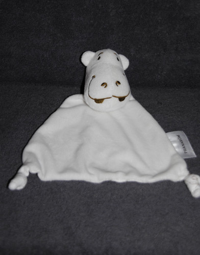 Doudou plat hippopotame - 🍀doudou,