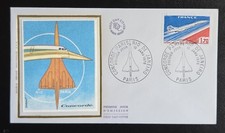 CONCORDE, PARIS, FDC 1er jour